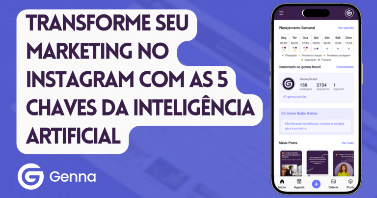 Transforme seu Marketing no Instagram com as 5 Chaves da Inteligência Artificial